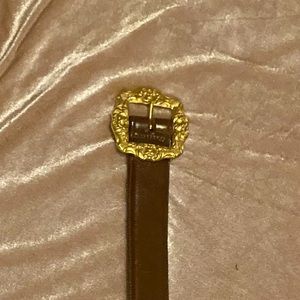 Vintage Brighton leather belt - size S